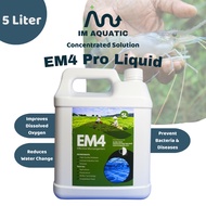 (5LITER) EM4 AKTIF Effective Microorganisms EM4 Penternakan EM Perikanan Pertanian Baja Fermentasi