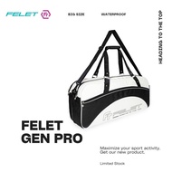 Latest Felet Badminton Bag Gen pro waterproof original Felet Badminton Bag Felet Bag