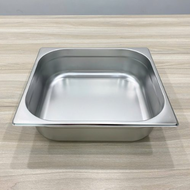 Khay Inox GN Dày Đựng Topping Buffet Thực Phẩm