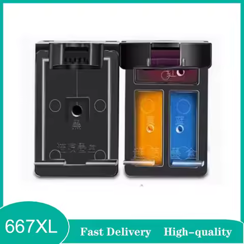 667XL Refill Ink Kit Compatible 667XL for HP 667 667 Ink Cartridge Deskjet Ink Advantage 1275/2374/2