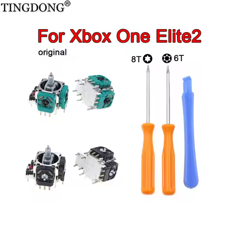 Replacement 3D Analog Joystick Repair For Xbox One Elite 2 Controller, Fix Stick Drift Thumbstick Mo