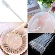 5pcs 5ml Dropper Pipettes/ Pudding Dropper Pipettes Happy Birthday Pudding Dropper Pipettes Long Pip