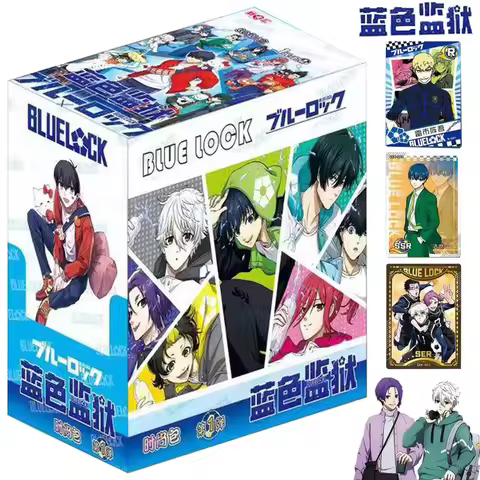 BLUE LOCK Collection Card For Children Japanese Classic Popular Anime Igarashi Gurimu Isagi Yoichi L