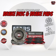 MARS BRAKE DISC / DISC ROTOR - PERODUA MYVI 2005-2025