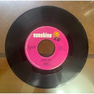SIDE A - ONLY YOU / Minus One - Philippines Music Vinyl Plaka 45 Rpm - VG Sunshine Records