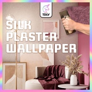 TDLV 5D WALLPAPER NO GLUE NEEDED ECO NATURAL Silk Plaster Wallpaper Fiber Wall Coating Silk Wallpape