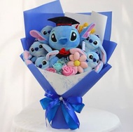 (多圖) 史迪仔花｜史迪仔｜情人節｜生日｜畢業花｜畢業公仔｜紀念日花｜520花束｜花束｜花球｜Stitch
