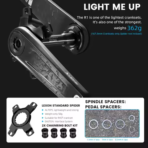 XCADEY Road Bike Spider Spider-Based PowerMeter Fits For Shiman SRAM ROTOR RaceFce Eastn MTB Crank C