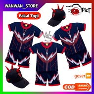 Boboiboy Lightning Costume Suit Complete BOBOIBOY Suit
