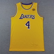 2025 Lakers New Standard 4 Dalton Knecht Dalton Knecht Embroidered Basketball Jersey