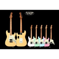 Sqoe SEST800 high quality electric guitar Spain 24 products high-end ST small double rock function e