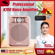 READY🔥Rolton K700 Wireless Voice Amplifier Bluetooth Speaker Microphone Support FM Radio TF Card For