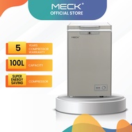 MECK Chest Freezer 100L Single Door / Peti Sejuk Beku