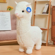 【ZNBY】46CM Alpaca Plush Toy Llama Stuffed Animal Large Llamacorn Alpaca Doll Plushie Hug Pillow Soft
