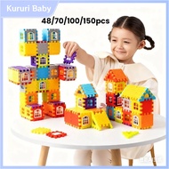 Children House-building Block Assembly Toys Educational Large Size Assemble Puzzle Educational Toys