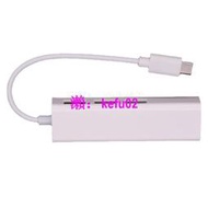 【現貨下殺】供應type c to rj45 usb3.1網卡帶hub typec網卡千兆百兆即插