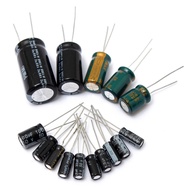 Electrolytic Capacitor 60-900pc Assortment Kit 4 values 0.1-2200uF Assorted Set