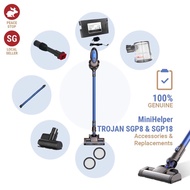 100% Genuine Accessories Spare Replacement Parts for Minihelper Trojan SGP8 &amp; SGP18 Pro Plus Cordless Vacuum Cleaner