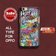 Case Oppo A39 A57 Lama Casing Case Doodle Hp Kondom Aesthetic Anime Ka