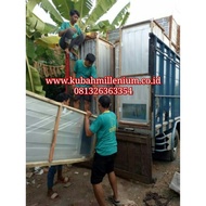 Pintu galvalum + 0,25 + pintu kamar mandi + kokoh,kuat