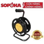 Ổ cắm điện rulo tròn/ ổ cắm điện công trường công suất cao siêu tải Sopoka (RU3500W)