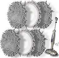 6 Packs Steam Mop Pads Replacement Power Pads Compatible with Shark,S8201 S8001 S7001 S7201 S7000AMZ