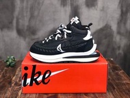 sacai x Jean Paul Gaultier x Nike VaporWaffle 黑白 縫合 男女款