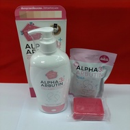 PAKET ALPHA ARBUTIN LOTION + SOAP