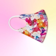 藍鷹牌 N95立體型醫用成人口罩 愛麗絲系列 絢爛茶會 10片x1盒