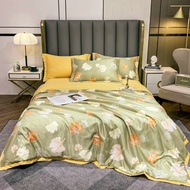 Chăn Lụa Thái 1m8 x 2m Giá Tốt Bộ Chăn Ga Gối Lụa Thái 1m8 x 2m Chăn Lụa Tencel Giá Rẻ - Mền Tencel