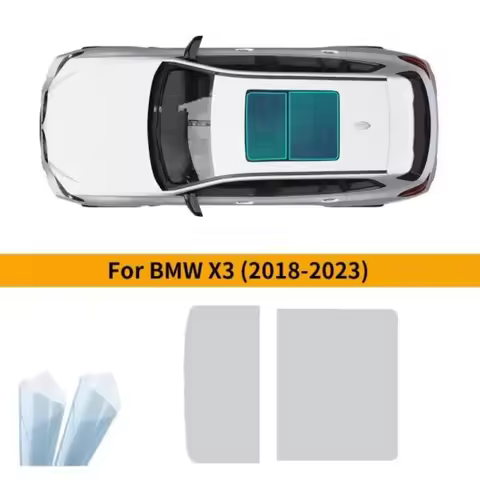 For BMW X3 G01 xDrive30i 2018 2019-2023 TPU PPF Car Sunroof Insulation Film Ice Armor Protection Res
