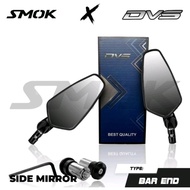 SMOK X DVS BAR END SIDE MIRROR AEROX/NMAX/SNIPER 150 155/CLICK 125 150/MIO/RAIDER150 UNIVERSAL