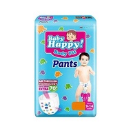 Pampers BABY HAPPY PANTS L 28 PCS - POPOK Diskon