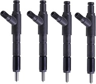 BLUESUNSOLAR 4PCS Fuel Injector 8971489601 8-97148-960-1 8-97148960-1 9430613736 8971489611 Replacem