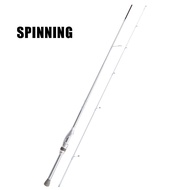 2-6LB เบ็ดตกปลาแบบยืดหยุ่น1.68M/1.8M UL + Action/2-8G คันเบ็ดสปินนิ่งพลังงานคาร์บอนแบบเต็ม/คันเบ็ดตก