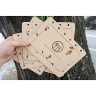 A5 menu book custom menu book restaurant menu/ cafe menu/ wooden menu book/