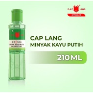 Cap Lang Eucalyptus Oil 210ml - Traditional Aromatherapy, Relieves Aches, Itching, and Bloating