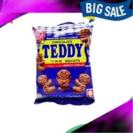 (7pcs) Biskut Teddy Bear, Biskut Ping Pong, Biskut Chocolate Teddy Biscuit