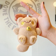 【Vinnatsu】Keychain Cute Cat Gantungan Tas Boneka Kucing Gantungan Kunci Cute Boneka Kucing Dengan Be