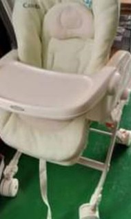 兒童 餐椅 二手 美品 combi rashule dx 手動 搖椅 嬰兒餐桌 桃園 台北