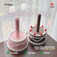 [HVVKED] Cake and Carry Yarn Holder Yarn Spinner Multifunction