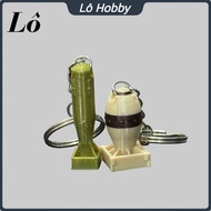 Historical model keychain – Fat Man & Little Boy
