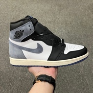 Air Jordan 1 Retro High OG "Blue Moon" 6 Rings High Top AJ1 High Quality Outdoor Basketball Shoes, S