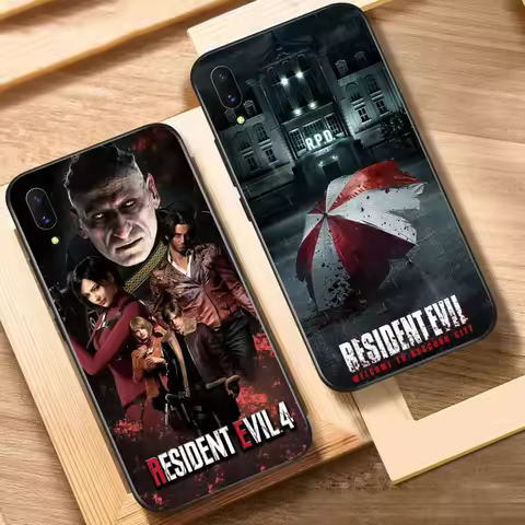 R-resident Game E-evil Phone Case For Huawei Y9 6 7 5 Prime Enjoy 7s 7 8 Plus 7a 9e 9plus 8E Lite Ps