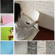 WALLPAPER BRICK-MODEL WALLPAPER/ 3D FOAM WALLPAPER/ 3D Wallpaper/ Interior Wall Sticker/