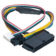 24 Pin To 6 Pin PCI-E ATX หลักอะแดปเตอร์สายเคเบิลสำหรับ HP Z230 Z220 SFF วงจรหลักสถานีทำงาน