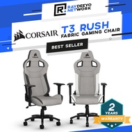 Corsair T3 RUSH Fabric Gaming Chair [4D Armrest/Soft Fabric]