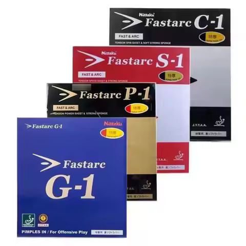 Goma Original Nittaku Fastarc Serie G1‑C1‑S1 Superficie No Adhesiva Utilizada Por Mima Ito Para Juga