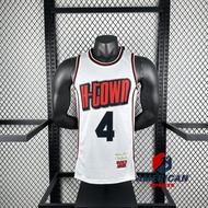 Hot Pressed Men's 2024-25 Houston Rockets Jalen Green White Basketball City Jersey