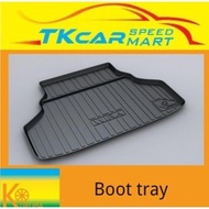 [READY STOCK] PROTON WIRA [AEROBACK ONLY] ( KURUMA ) RUBBER TPO SOFT HIGH QUALITY BOOT TRAY